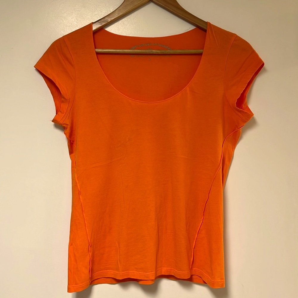 💥TOPS SALE💥 COMPTOIR DES COTONNIERS T-SHIRT IN ORANGE